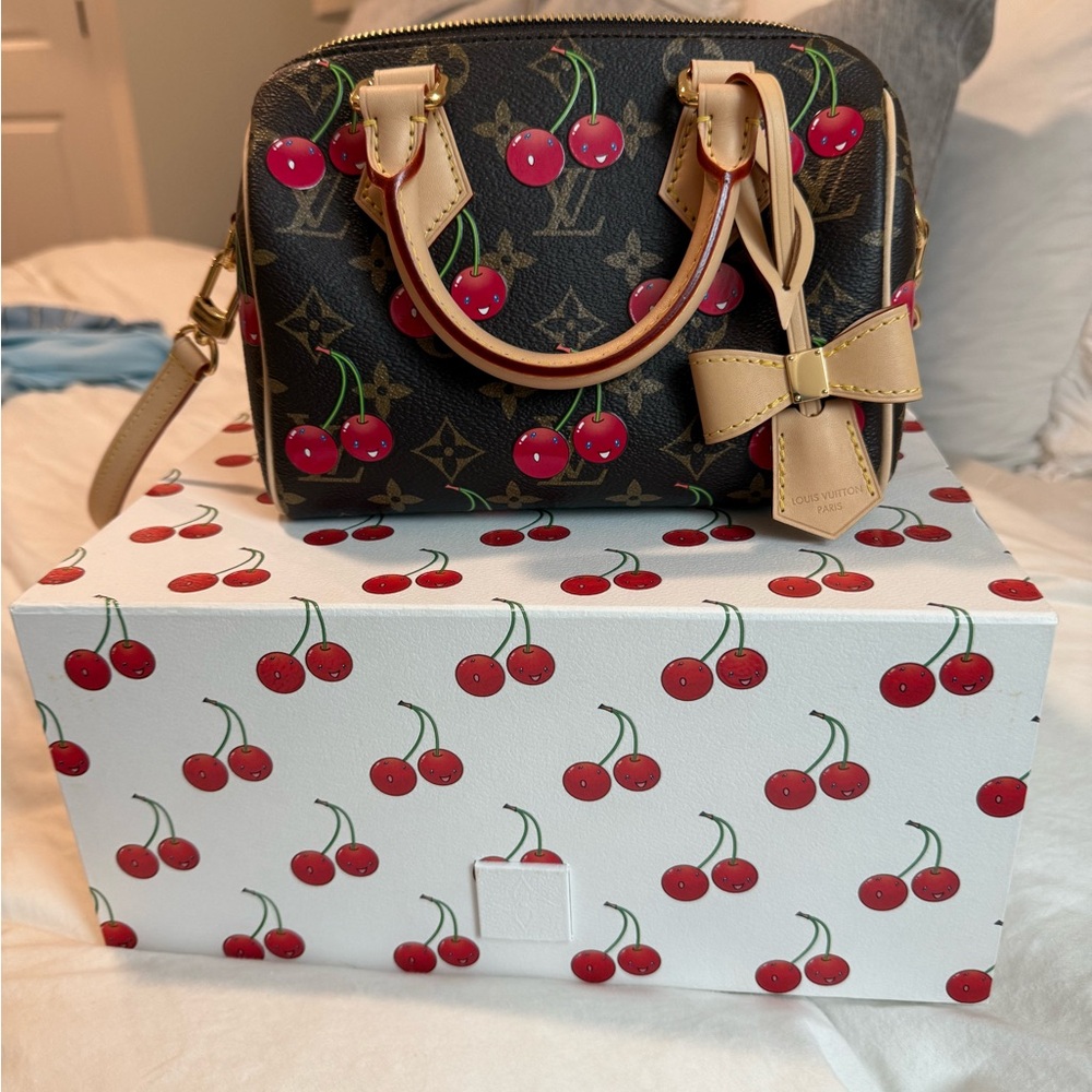 Louis Vuitton x Takashi Murukami Cerise Speedy 20